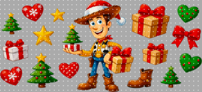 16oz Christmas-S  3244